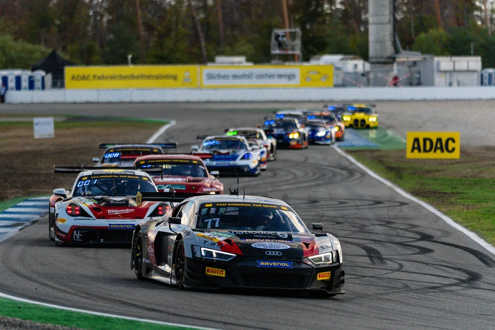 Der Audi R8 LMS GT3 Evo 2 von HGL Racing lag lange in Führung