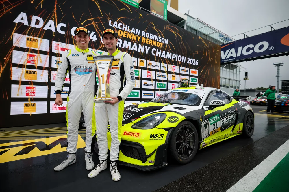 Denny Berndt und Lachlan Robinson: Die neuen Champions der ADAC GT4 Germany im Portrait