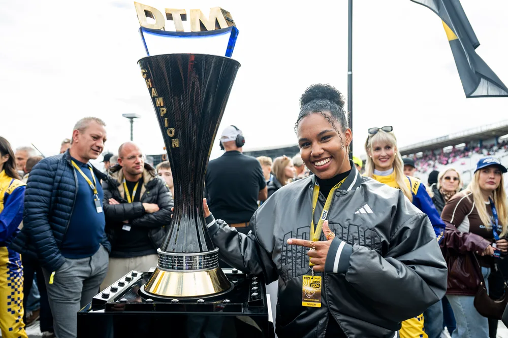 Bob-Olympiasiegerin Deborah Levi zeigte sich von der DTM begeistert