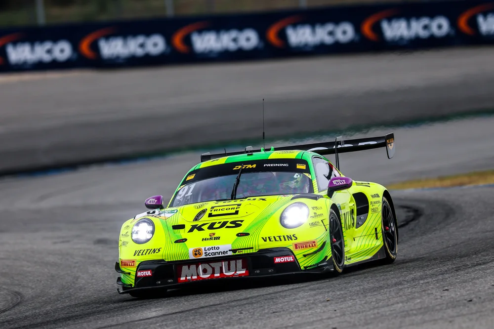 Porsche-Werkspilot Thomas Preining machte in Hockenheim seinen zweiten DTM-Titel klar