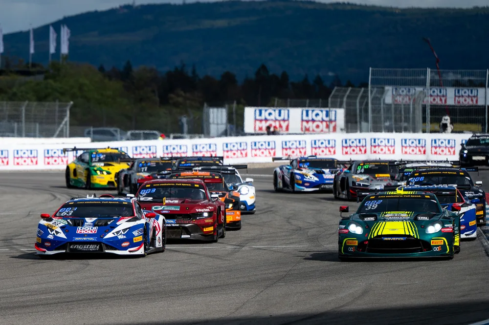Das zweite Rennen des ADAC GT Masters auf dem Hockenheimring