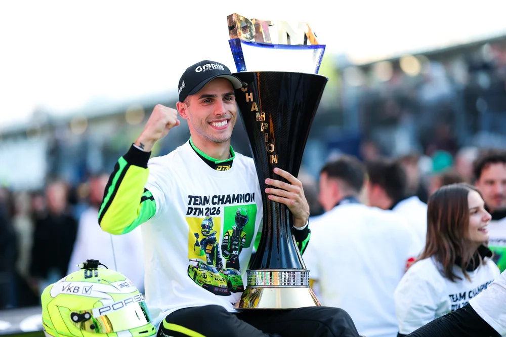 Der neue DTM-Champion: Porsche-Werksfahrer Thomas Preining