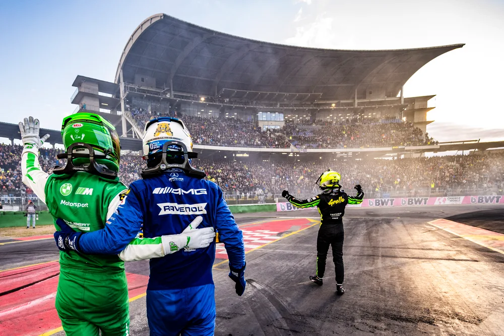 Eiskalt im Motodrom: Thomas Preining holt in Hockenheim zweiten DTM-Titel