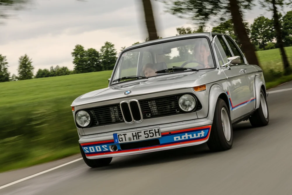 BMW 2002 turbo - Leicht stürmisch mit Aussicht auf Fahrspaß