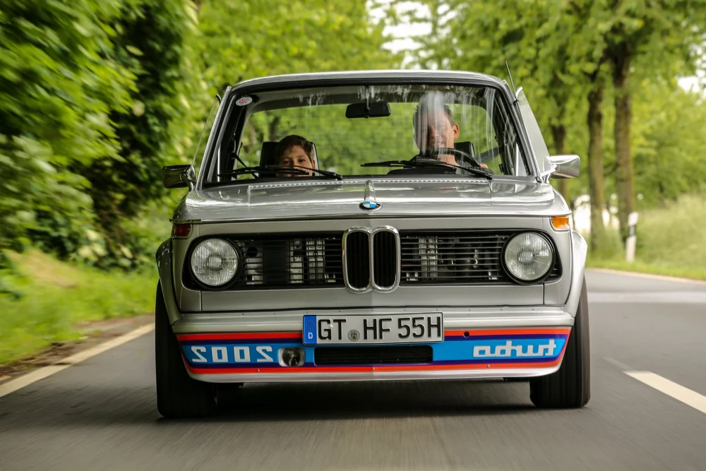 BMW 2002 turbo - Leicht stürmisch mit Aussicht auf Fahrspaß