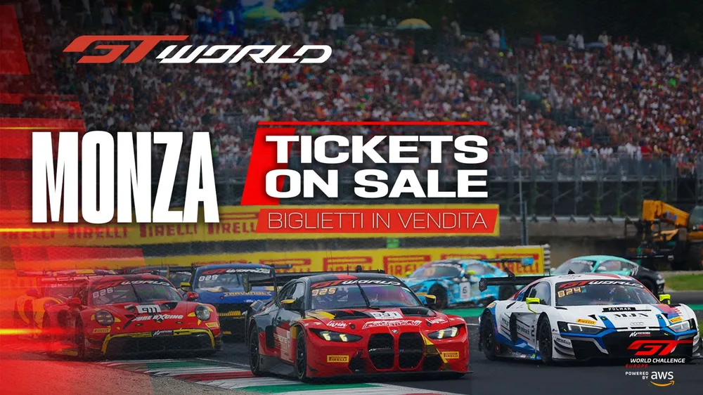 Tickets für das GT World Event 2026 in Monza sind jetzt erhältlich