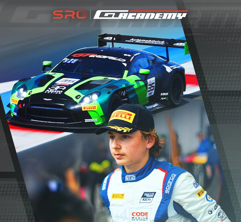 Der Gewinner der SRO GT Academy, Gaspard Simon, schließt sich mit Walkenhorst Motorsport der GT World an
