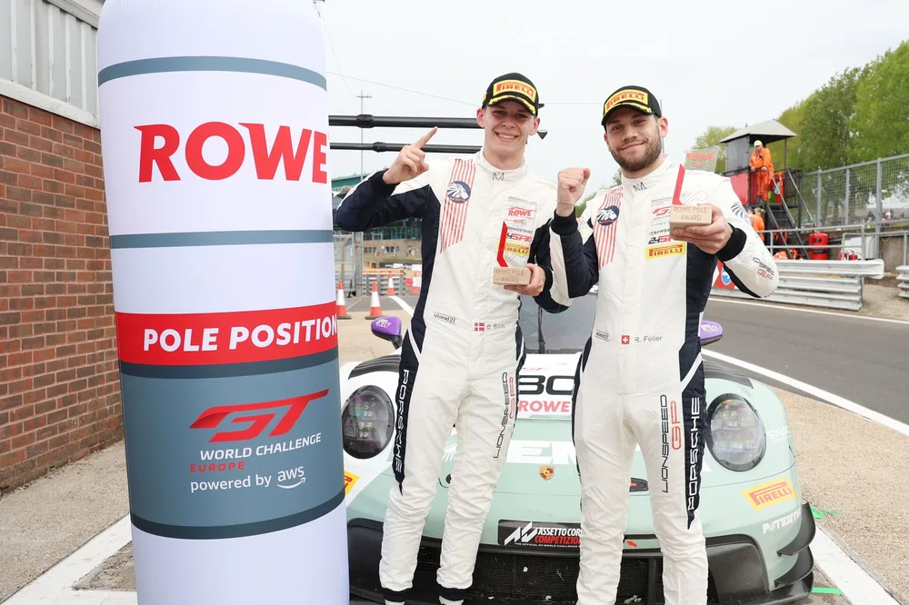 Qualifying: Lionspeed Porsche dominiert mit Doppelpole in Brands Hatch