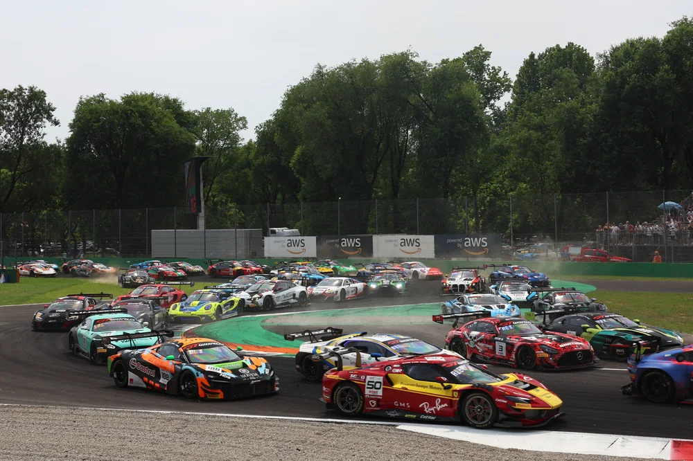 Die Top-Fünf-Rennen der GT World Challenge in Monza