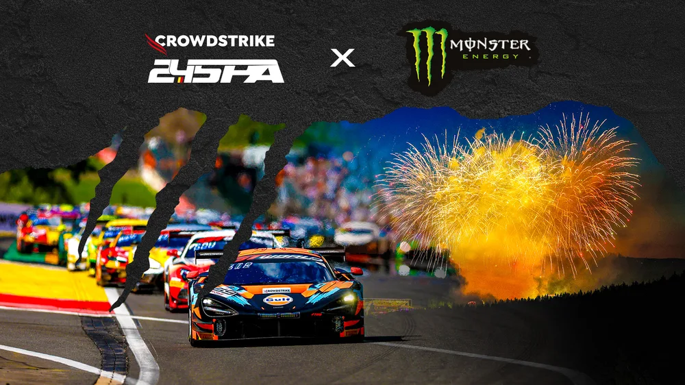 Monster Energy und VR46 Zero Sugar bei den CrowdStrike 24 Stunden von Spa