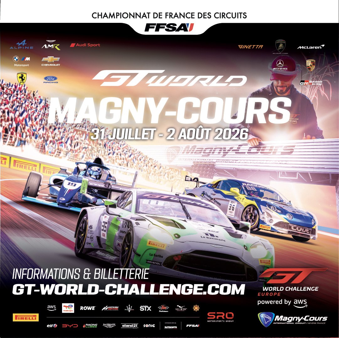 Ein neuer Rekord für die Sprint Cup des GT World Challenge in Magny-Cours