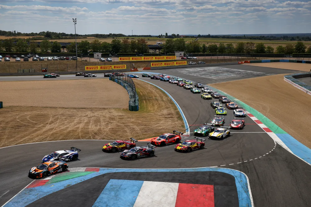 Die Top-Fünf-Rennen der GT World Challenge in Magny-Cours