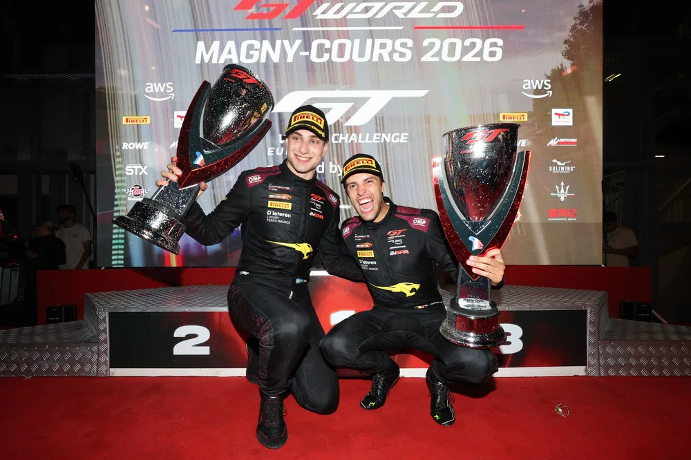 Das Mercedes-AMG Team Verstappen Racing feiert einen Durchbruchssieg in der GT World Challenge powered by AWS auf dem Circuit von Magny-Cours – Galerie 2 – Foto 3
