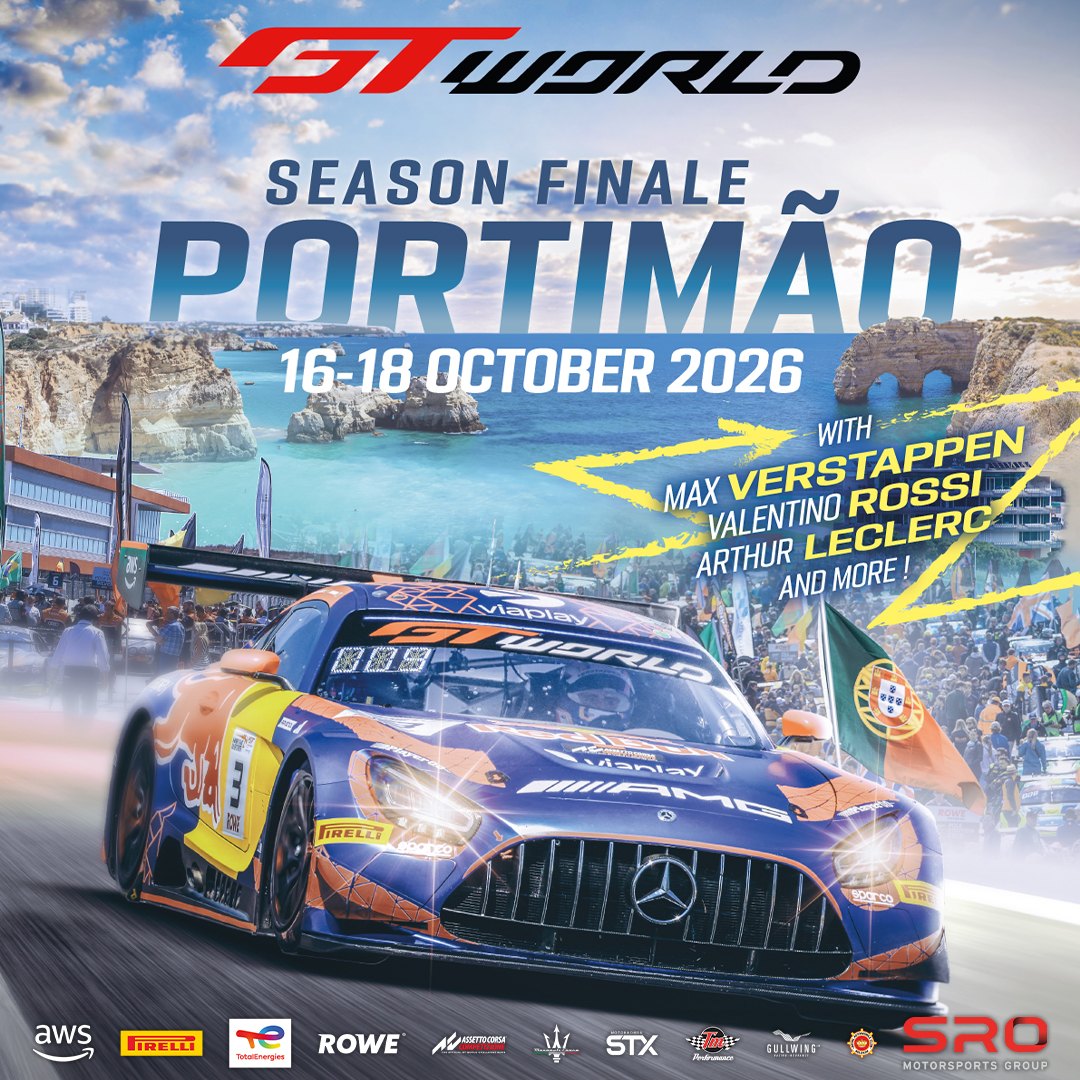 Ein royales Schlachtfest in Portimão, wenn die GT World 2026 mit einem spektakulären Finale abschließt