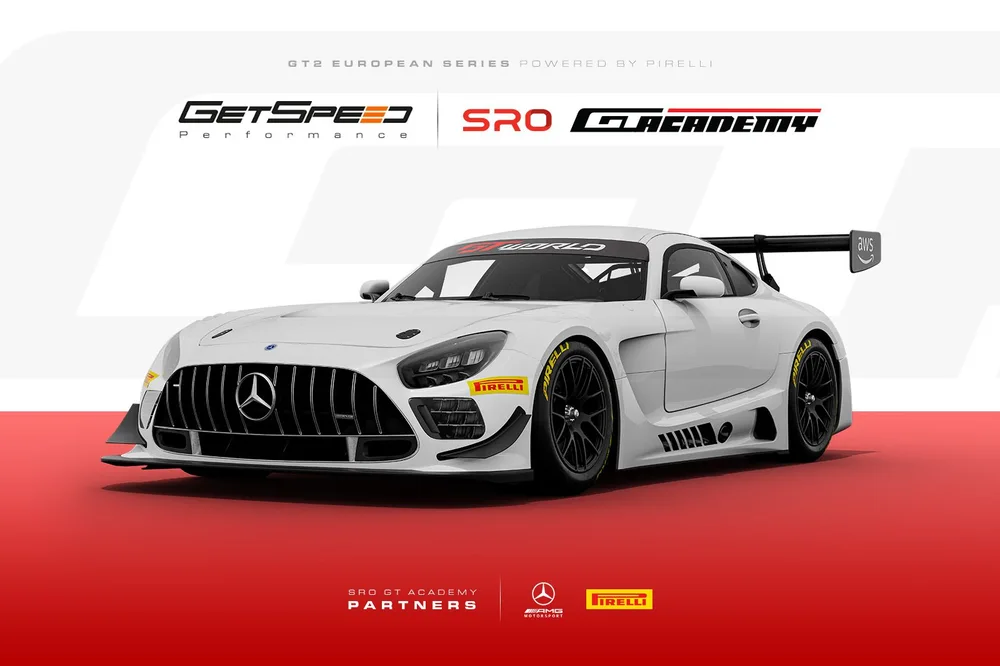 GetSpeed setzt 2027 einen Mercedes-AMG GT3 für den SRO GT Academy-Gewinner Härtling ein
